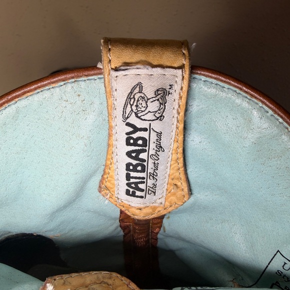 Ariat Fatbaby Heritage 14825 Snakeskin Aqua Leather Western Boots Womens Sz 6 B - Picture 7 of 9